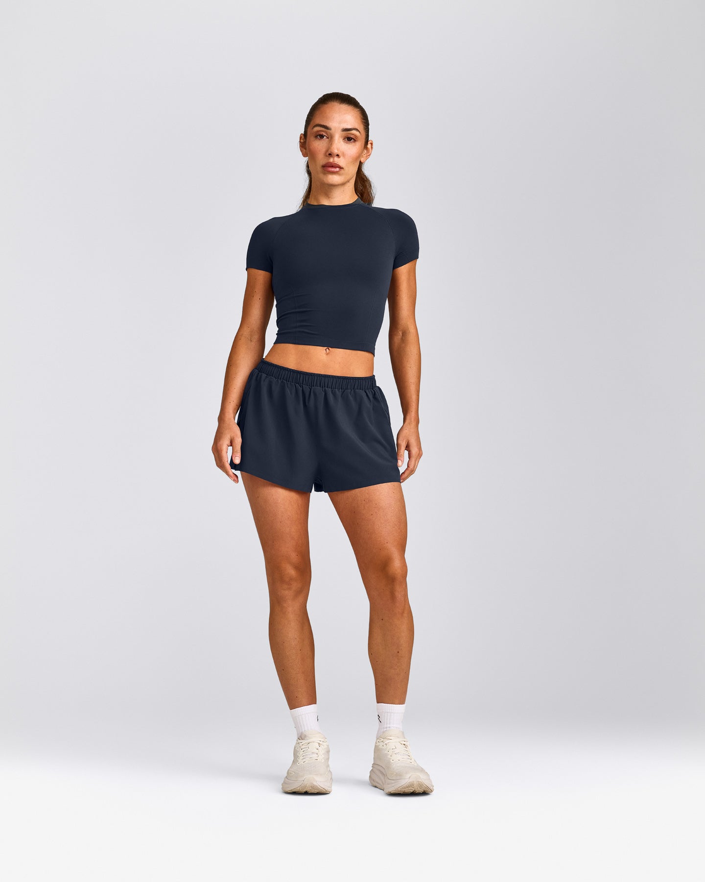 Oner Seamless Fitted Top | Light True Blue