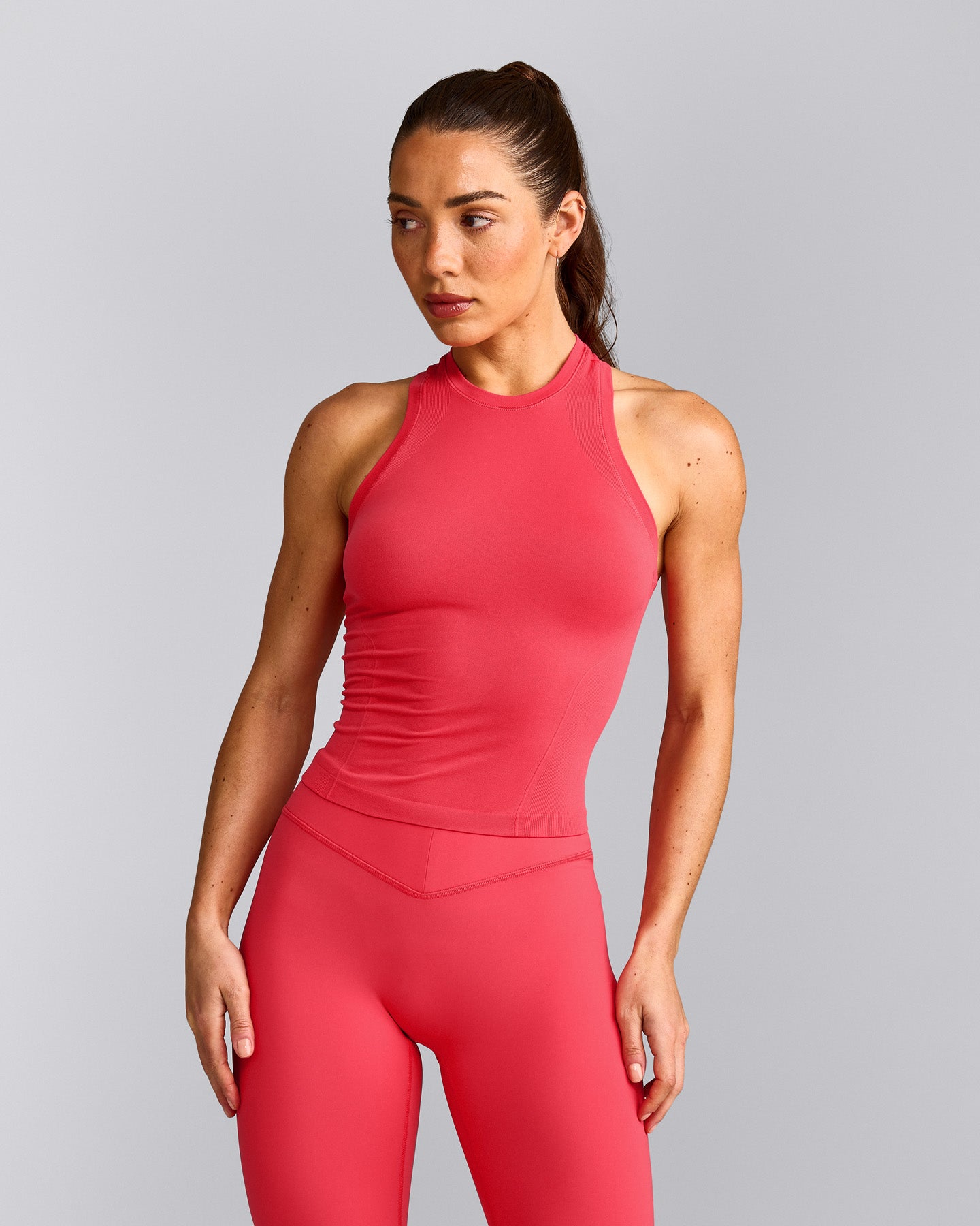 Oner Seamless Fitted Vest | Light Charged Pink