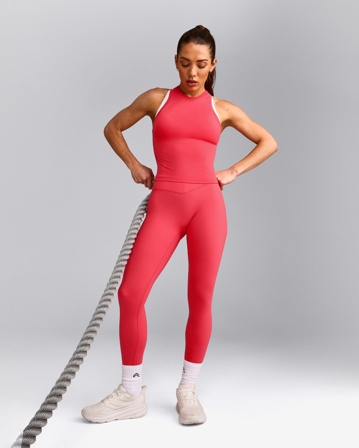Oner Seamless Fitted Vest | Light Charged Pink