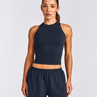 Oner Seamless Fitted Vest | Light True Blue
