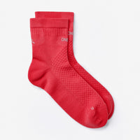 Performance Mid Crew Socks 1 Pack | Charged Pink