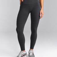 UnifiedMove™ Pocket Leggings with Bonding with Reflective Logo | Coal