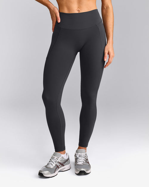 UnifiedMove™ Pocket Leggings with Bonding with Reflective Logo | Coal