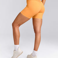 UnifiedMove™ Pocket Shorts 6" with Bonding with Reflective Logo | Powdered Orange