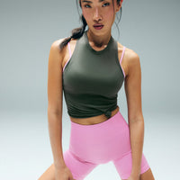 Oner Seamless Fitted Vest New Branding | Dark Khaki