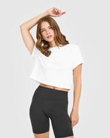 Cotton Relaxed T-Shirt | White