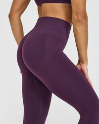Effortless Seamless Leggings | Blackberry Purple