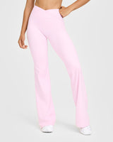 Unified Wrap Flared Bottoms | Chalk Pink