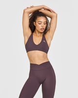 Unified Micro Bralette | Dark Umber Brown