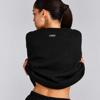 Foundations All Season Crew Neck Sweatshirt | Black