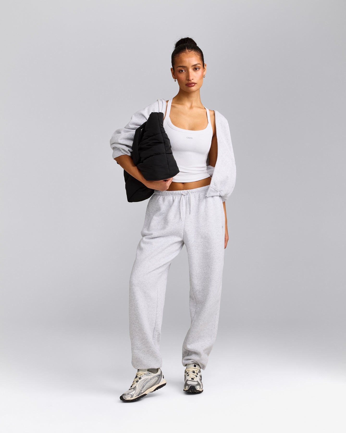 Foundations All Season Joggers | Grey Marl