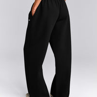 Foundations All Season Straight Leg Joggers | Black