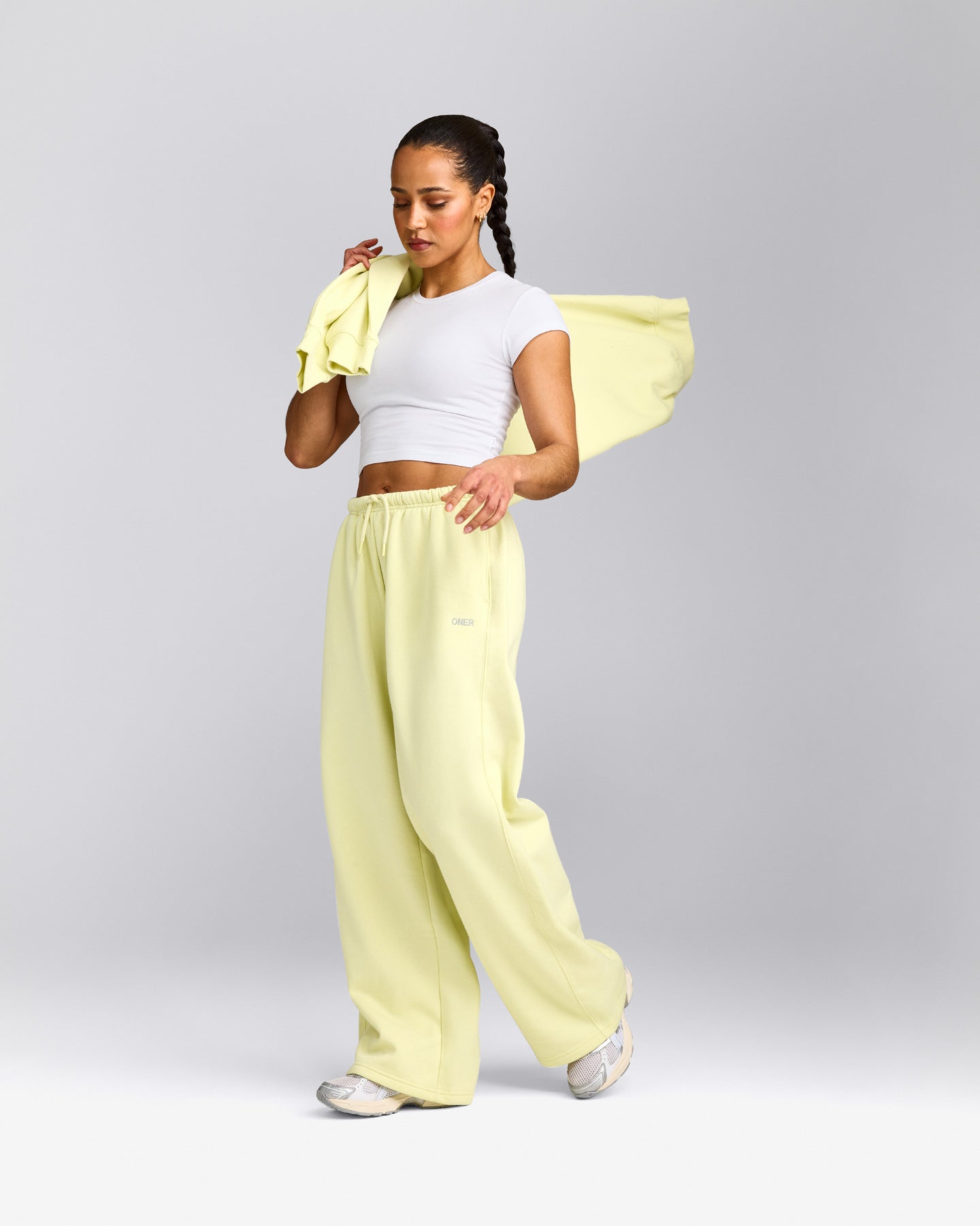 Foundations All Season Straight Leg Joggers | Pastel Yellow