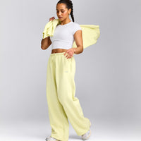 Foundations All Season Straight Leg Joggers | Pastel Yellow