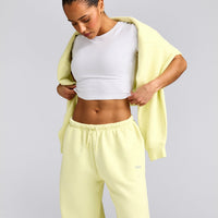Foundations All Season Straight Leg Joggers | Pastel Yellow