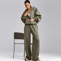 Foundations All Season Zip Through Hoodie | Alpine Green