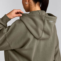 Foundations All Season Zip Through Hoodie | Alpine Green