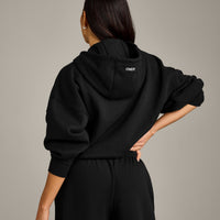 Foundations All Season Zip Through Hoodie | Black