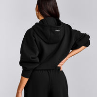 Foundations All Season Zip Through Hoodie | Black