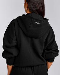 Foundations All Season Zip Through Hoodie | Black