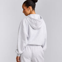 Foundations All Season Zip Through Hoodie | Grey Marl