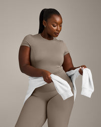 Mellow™ Motion Crew Neck Top | Warm Minky