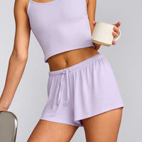 Oner At Home Night Shorts | Light Lavender Purple