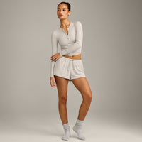Oner At Home Night Shorts | Oat Marl