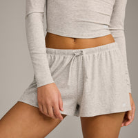Oner At Home Night Shorts | Oat Marl