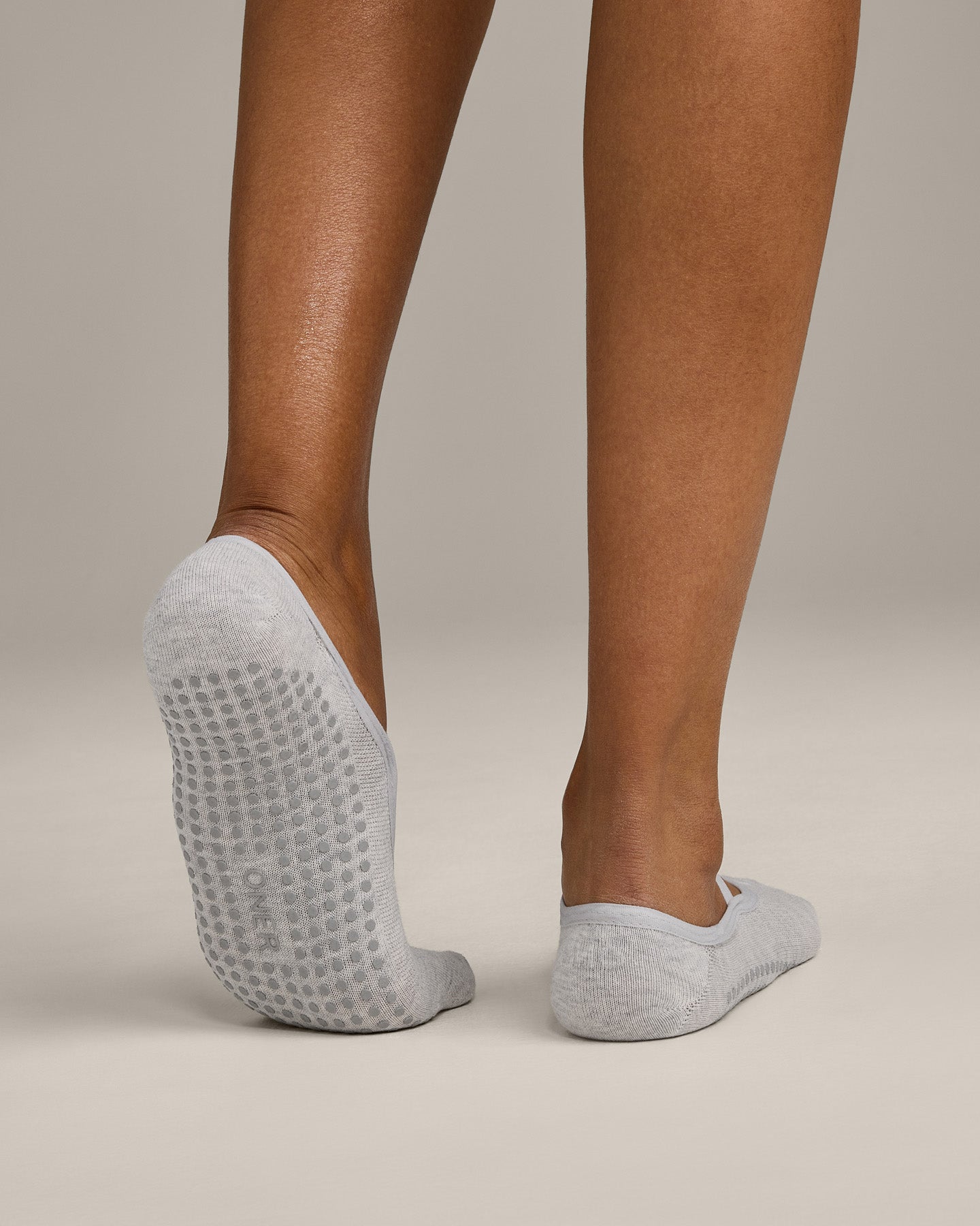 Pilates Grip Socks 1 Pack | Grey Marl