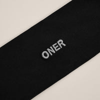 SoftMotion™ Headband with Grey Logo | Black