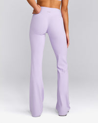 SoftMotion™ Flared Bottoms with Grey Logo | Lavender Purple