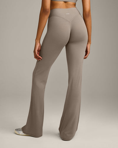 SoftMotion™ Flared Bottoms with Grey Logo | Minky