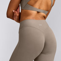 SoftMotion™ Flared Bottoms with Grey Logo | Minky