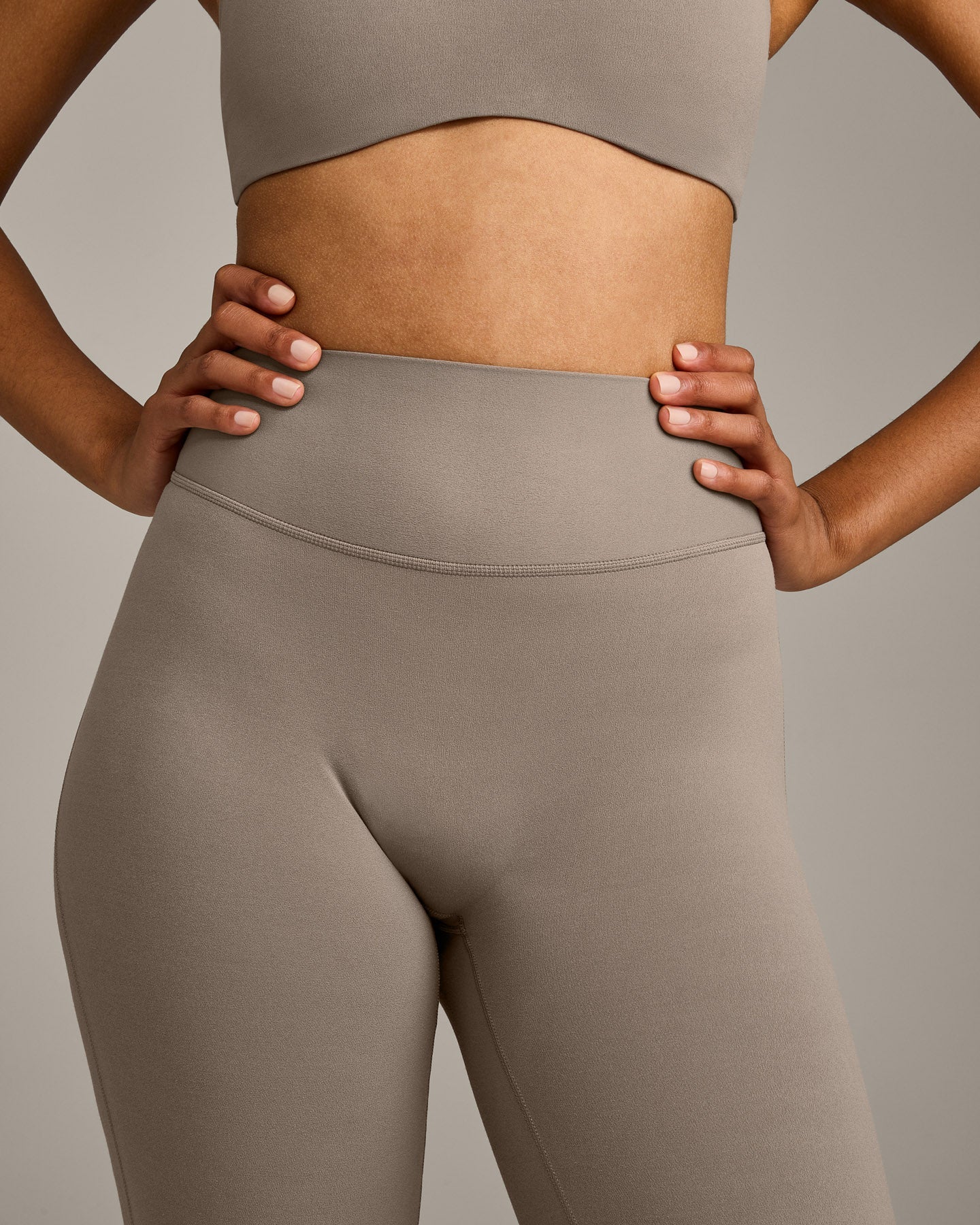 SoftMotion™ Flared Bottoms with Grey Logo | Minky
