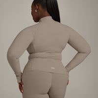 SoftMotion™ Jacket with Grey Logo | Minky