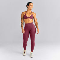 EnhanceLift™ Seamless High Rise Leggings New Branding | Burnt Maroon Red