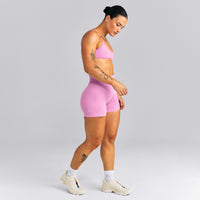 EnhanceLift™ Seamless High Rise Shorts | Rose Pink