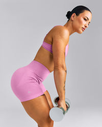 EnhanceLift™ Seamless High Rise Shorts | Rose Pink