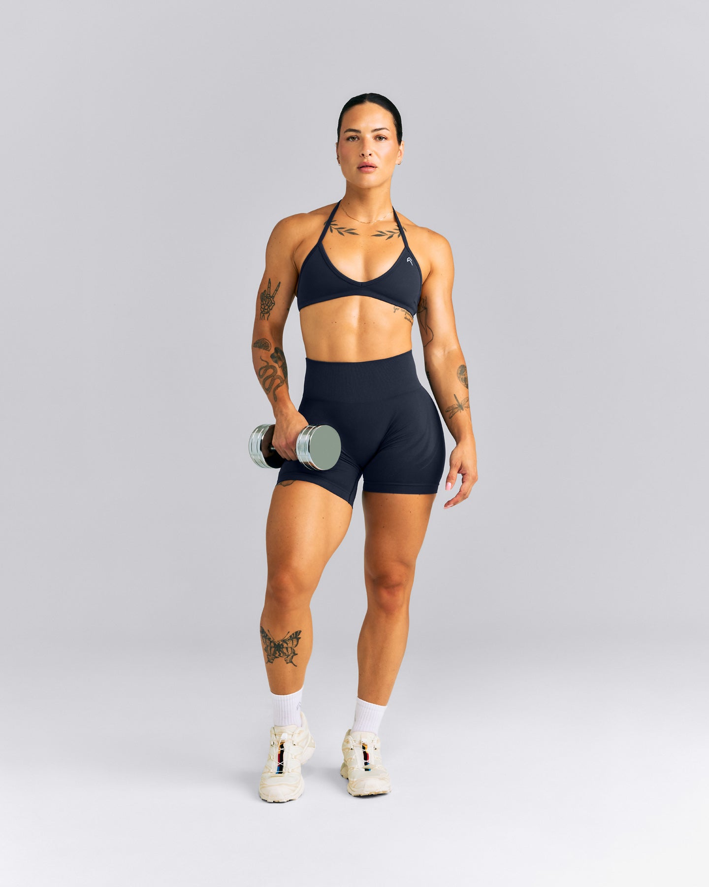 EnhanceLift™ Seamless High Rise Shorts New Branding | True Blue