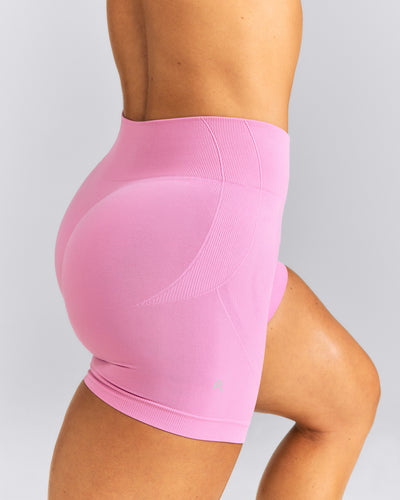 EnhanceLift™ Seamless Mid Rise Shorts | Rose Pink