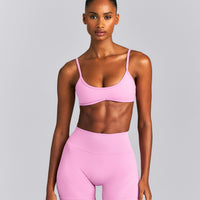 EnhanceLift™ Seamless Minimal Bralette | Rose Pink