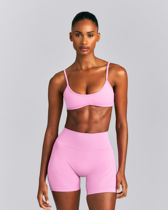 EnhanceLift™ Seamless Minimal Bralette | Rose Pink