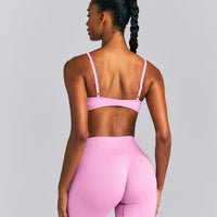 EnhanceLift™ Seamless Minimal Bralette | Rose Pink