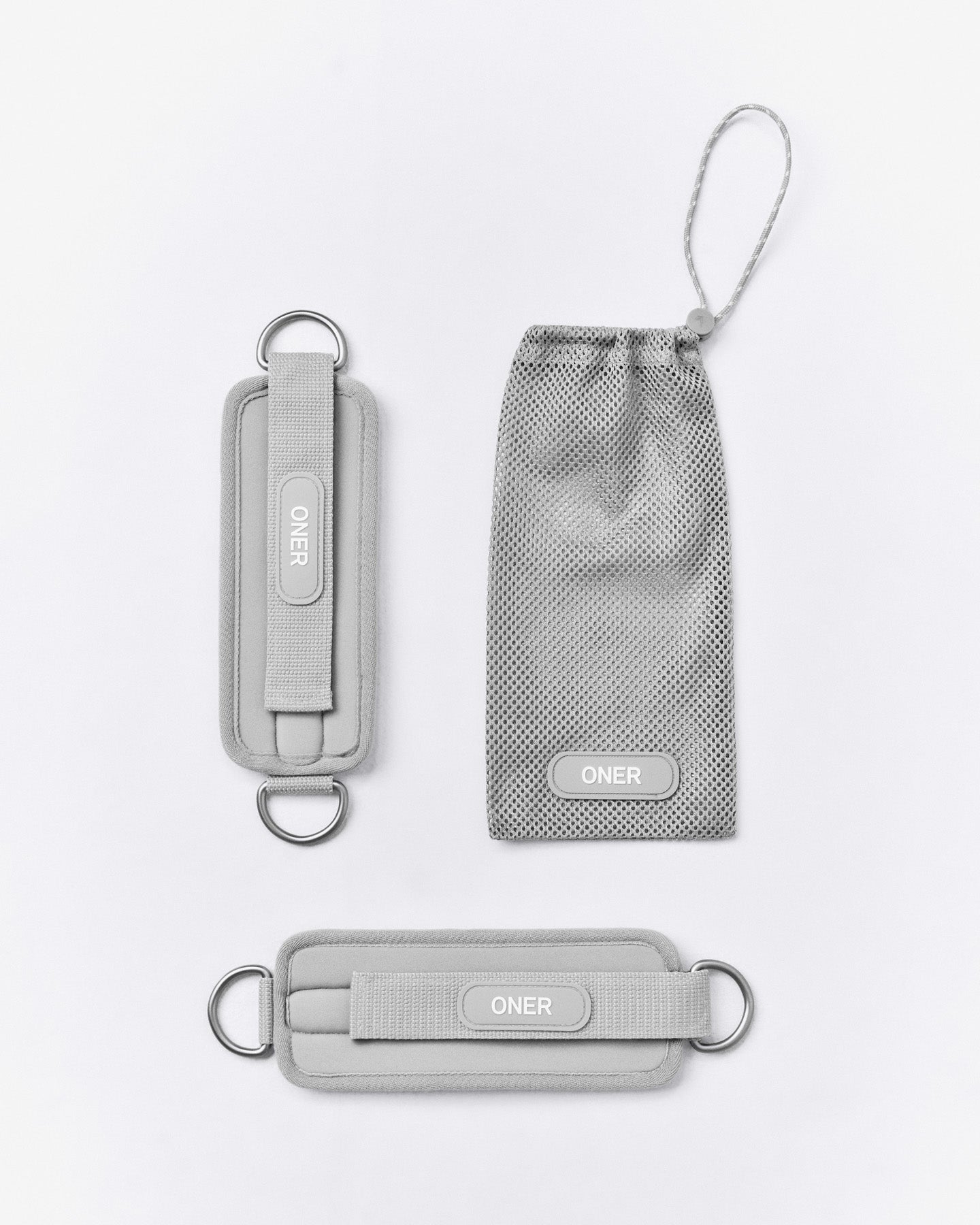 Ankle Straps New Branding | Platinum Grey