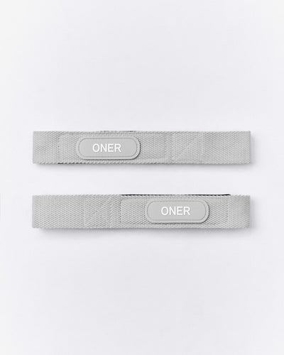 Lifting Straps New Branding | Platinum Grey