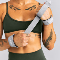Lifting Straps New Branding | Platinum Grey
