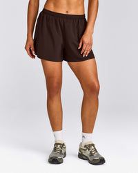 AirMove™ Lined Shorts 4" with Pocket New Branding | 70% Cocoa