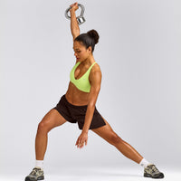 AirMove™ Lined Shorts 4" with Pocket New Branding | 70% Cocoa