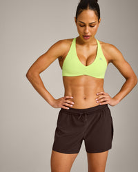 AirMove™ Lined Shorts 4" with Pocket New Branding | 70% Cocoa